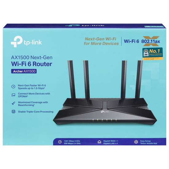 Tp-Link Next-Gen Archer Ax1500 Wi-Fi 6 Router