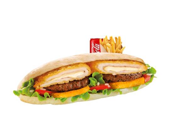 Menu sandwich méga
