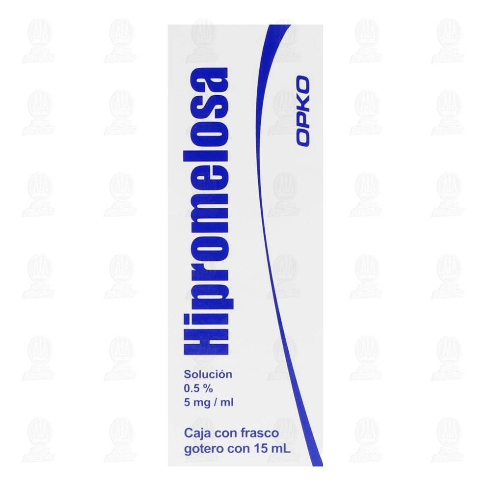 Opko hipromelosa solución 0.5 % 5 mg/ml