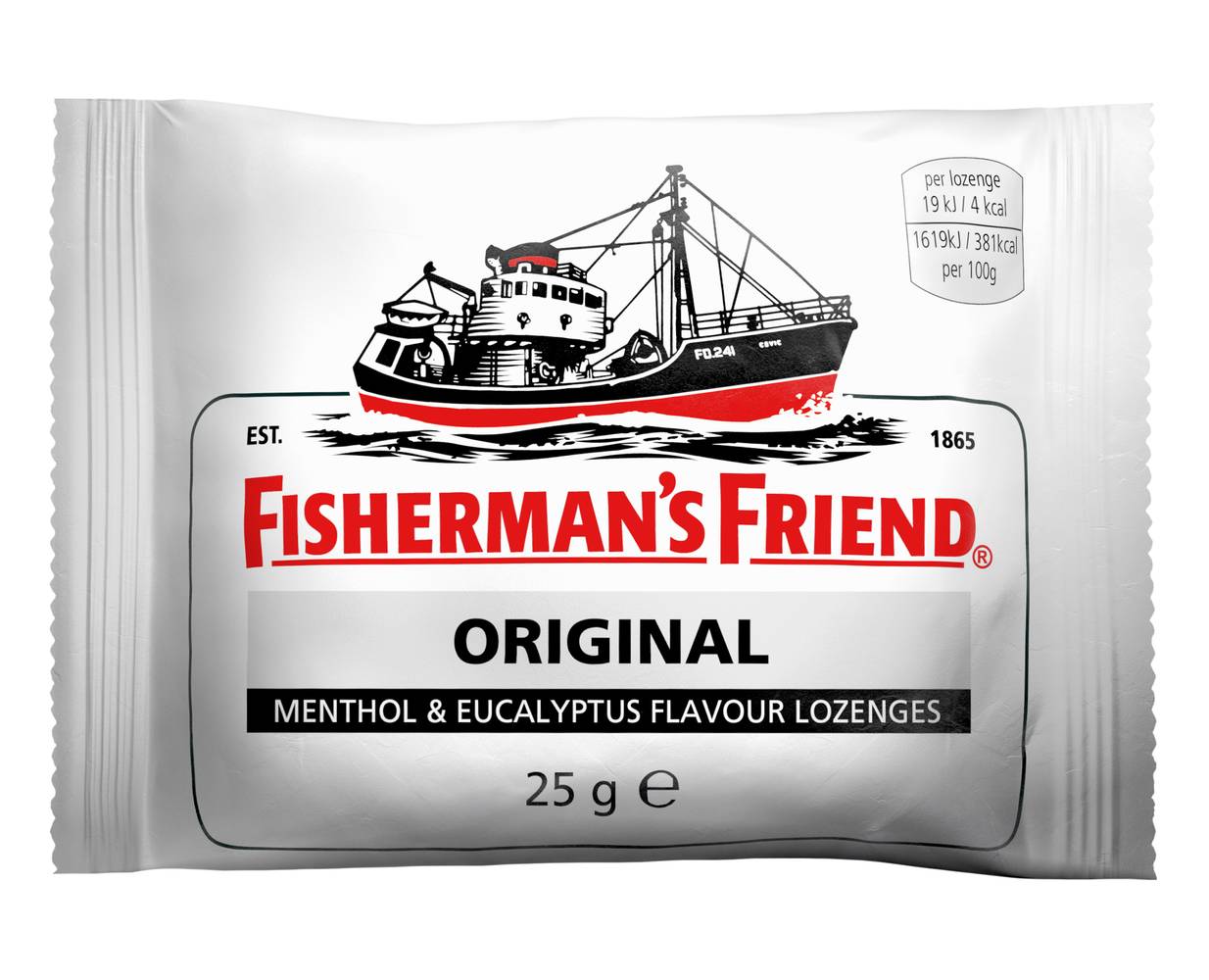 FISHERMANS FRIEND ORIGINAL 25G