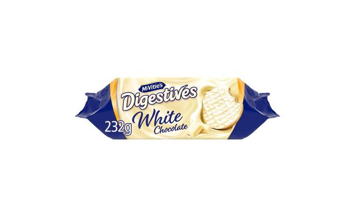 McVitie's White Chocolate Digestive Biscuits 232g (405322)