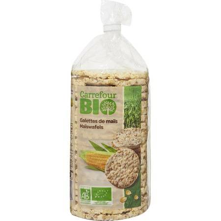 Bio - FID - Galettes bio de maïs CARREFOUR BIO - le paquet de 115g