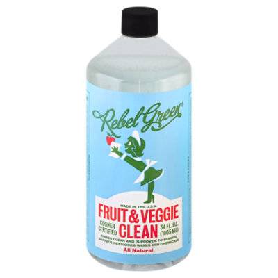 Rebel Green Fruit & Veggie Wash (34 fl oz)