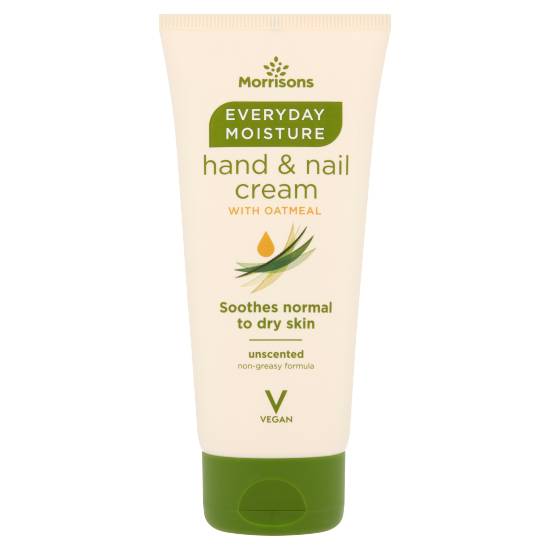 Morrisons Hand & Nail Cream With Oatmeal Unscented