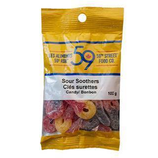 59E Rue Cle Surettes 100G / 59Th Street Sour Soothers 100G