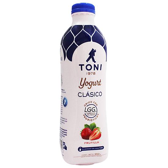 Yogurt Sabor Frutilla Toni 950g