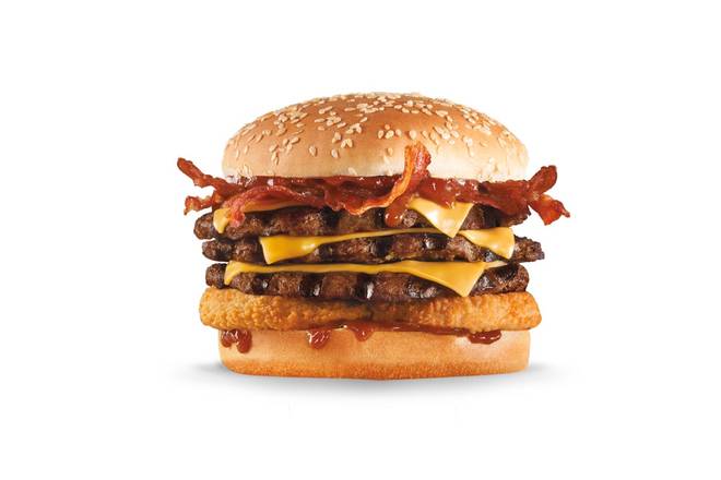Triple Western Bacon Cheeseburger®