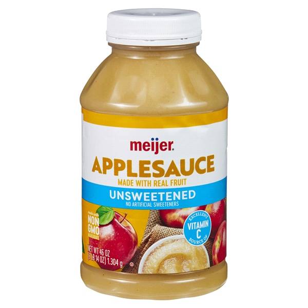 Meijer Unsweetened Applesauce (46 oz)