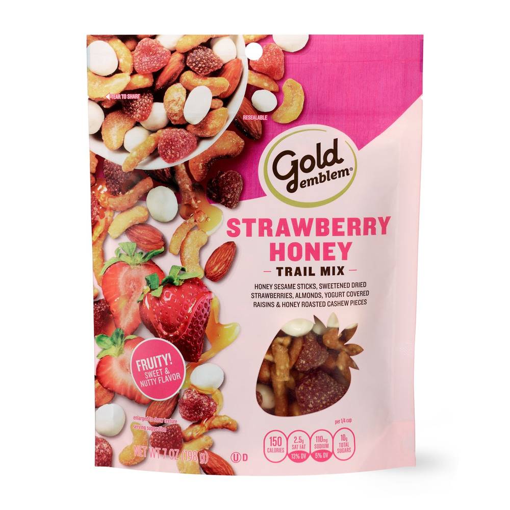 Gold Emblem Strawberry Honey Trail Mix, 7 Oz