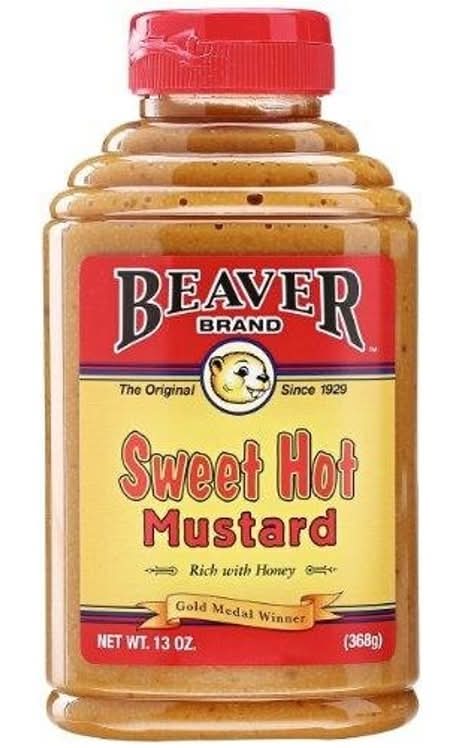 Beaver Brand Sweet Hot Mustard (13 oz)