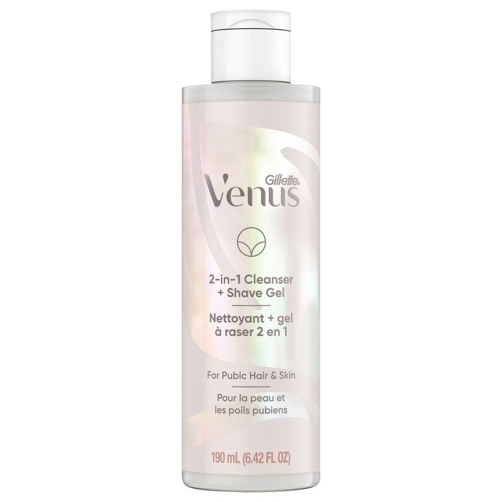 Gillette Venus 2-in-1 Cleanser & Shave Gel (6.42 fl oz)