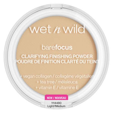Wet N Wild® Bare Focus™ Clarifying Finishing Powder Medium Brown