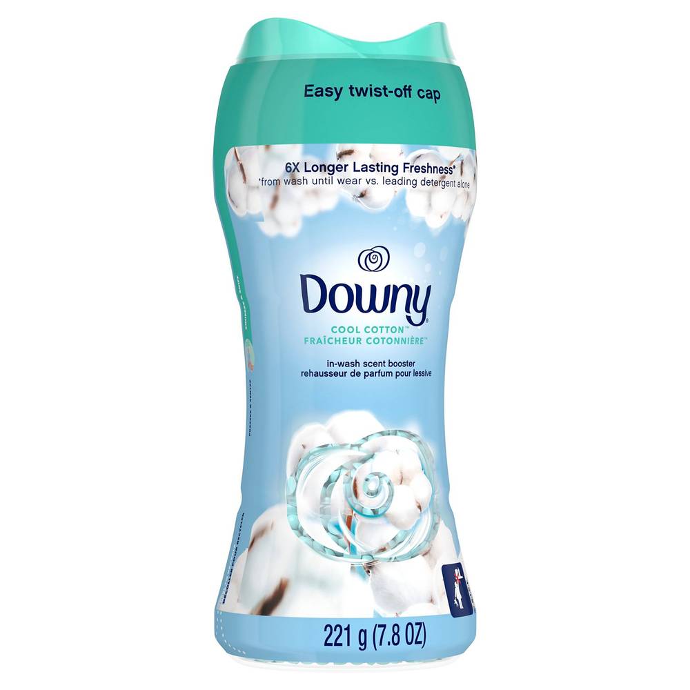 Downy In-Wash Scent Booster Beads, Cool Cotton, 8.6 oz