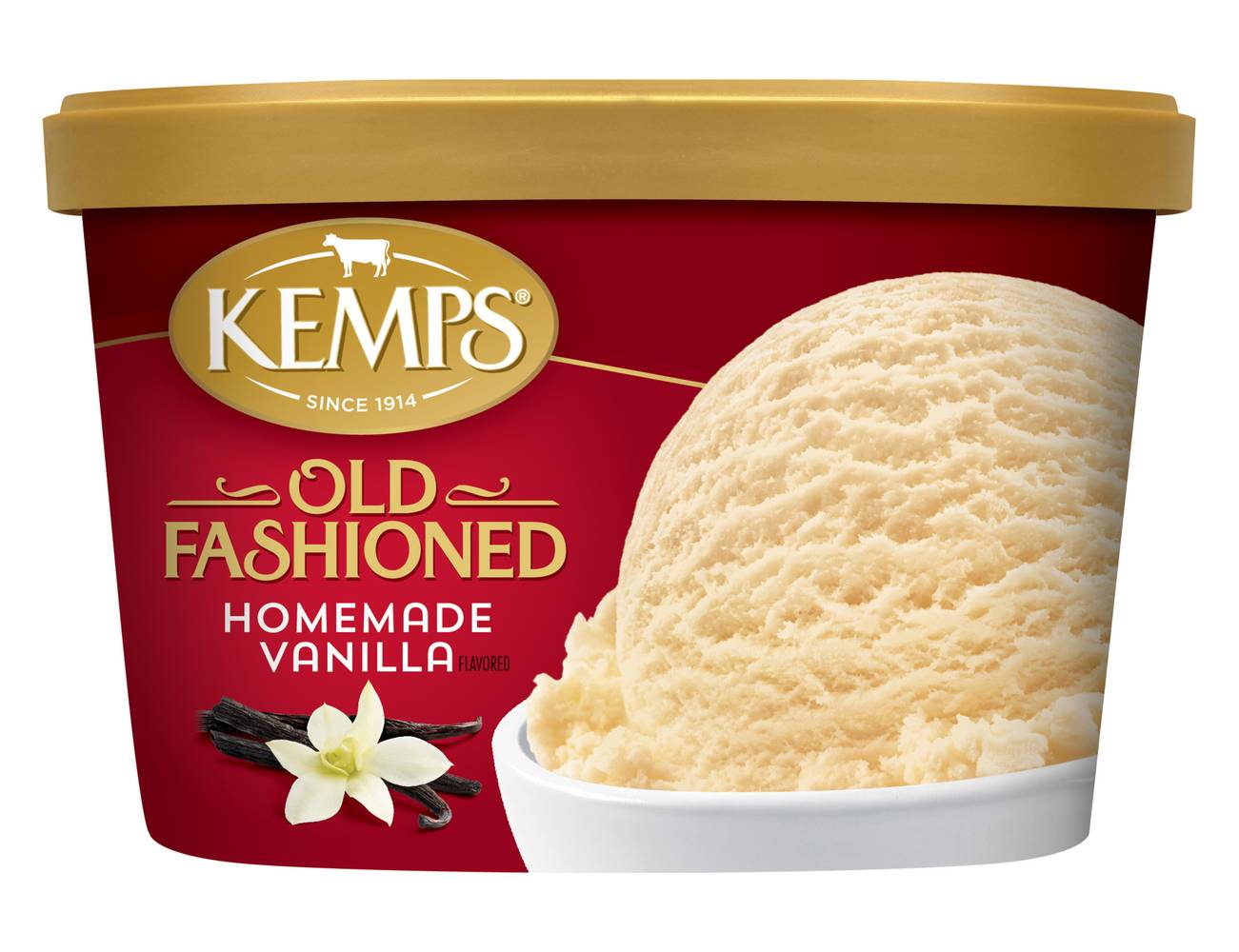 Kemps Old Fashioned Homemade Vanilla Ice Cream (1.42 L)