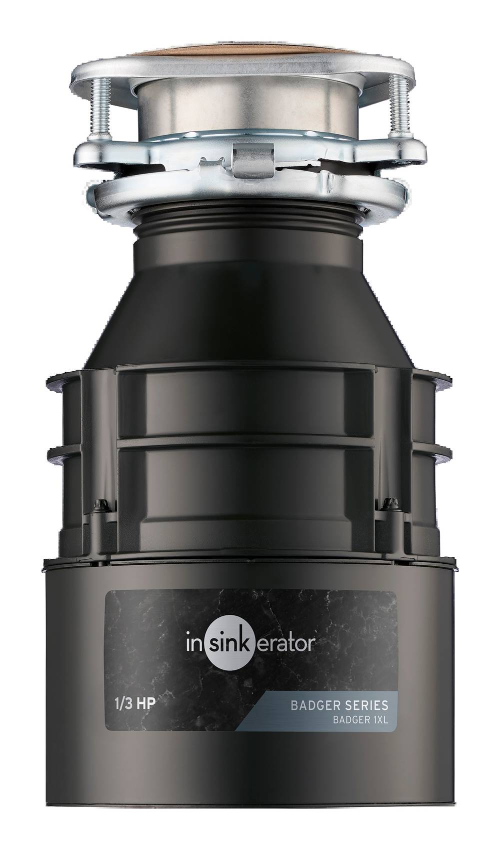 InSinkErator Badger Continuous Feed Garbage Disposal, Black