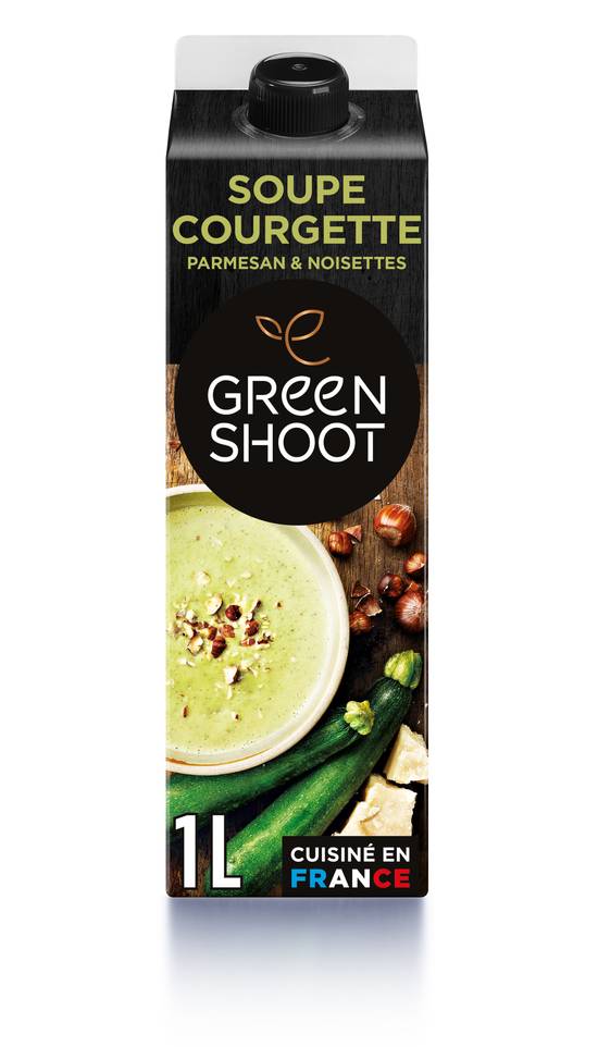 Greenshot - Soupe courgette parmesan et noisettes