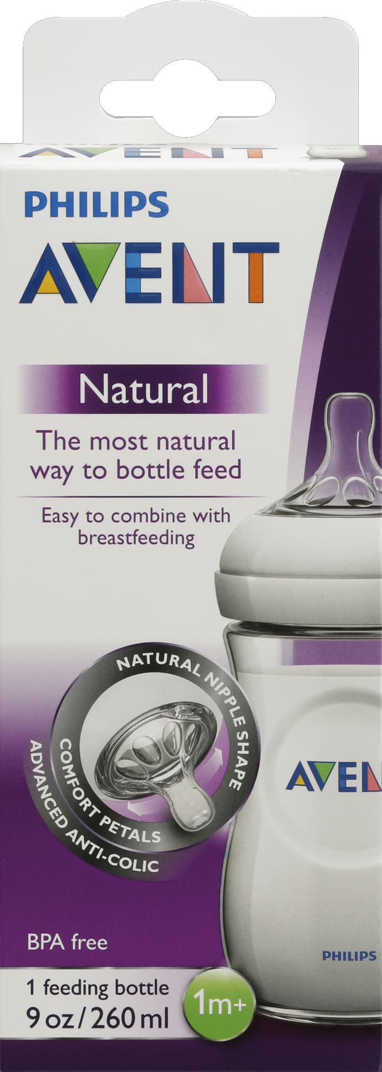 Philips Avent Natural Bpa Free 9 oz Feeding Bottle