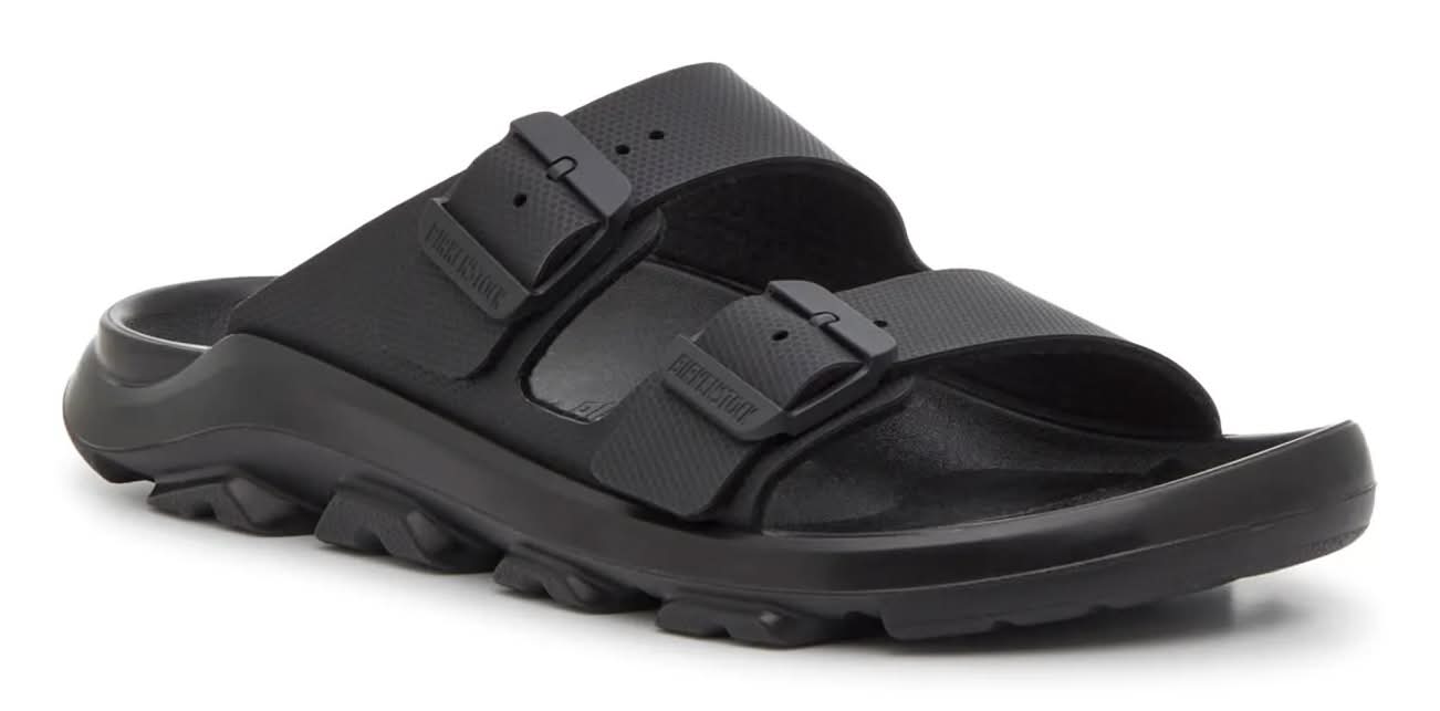 Birkenstock Mogami Terra Slide Sandal - Men's (Black Medium - EU 41 / US Men's 8-8.5 / Women's 10-10.5)