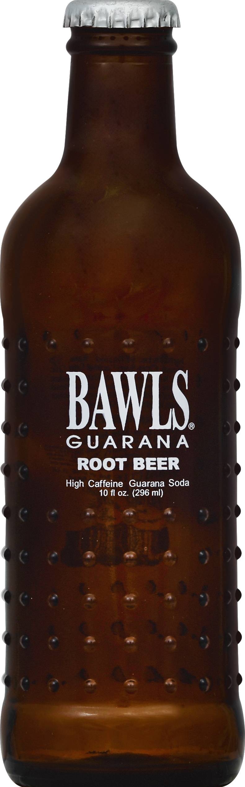 BAWLS High Caffeine Root Beer Guarana Soda (10 fl oz)