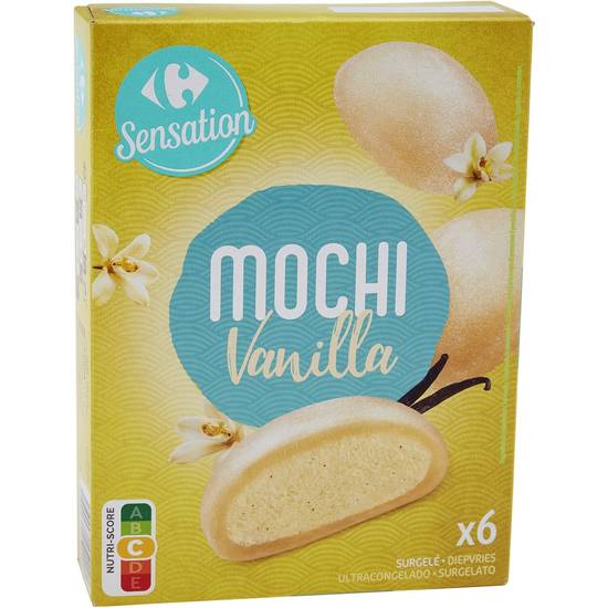 Carrefour Sensation - Mochi à la vanille (6 pièces)