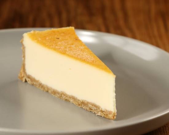 Baked Vanilla Cheesecake (V)