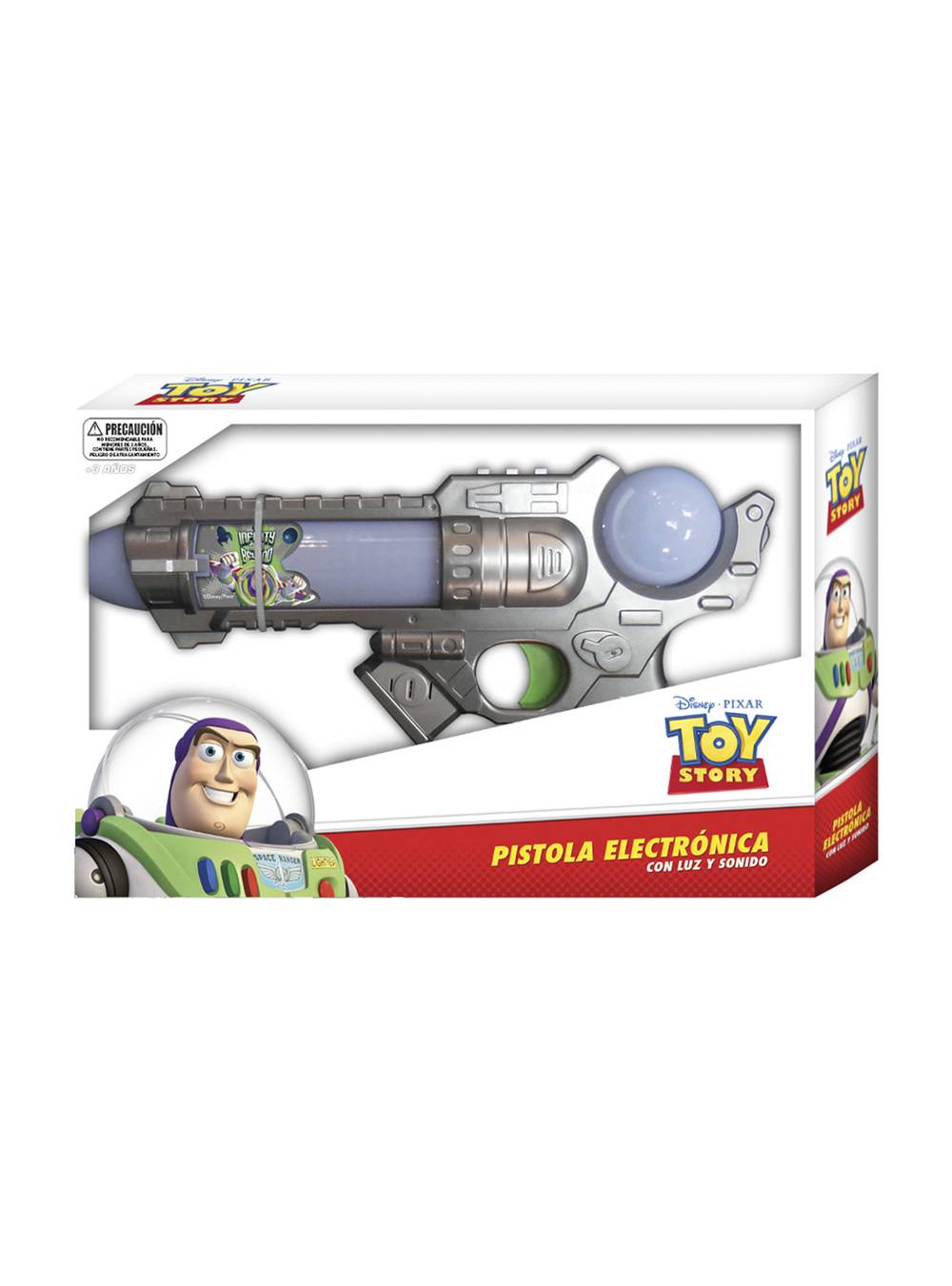 Toy story pistola electrónica buzz lightyear toy story 4