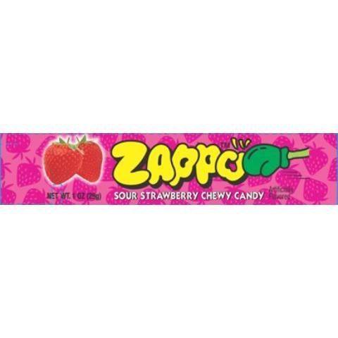 Zappo Strawberry Sour Chew 1oz