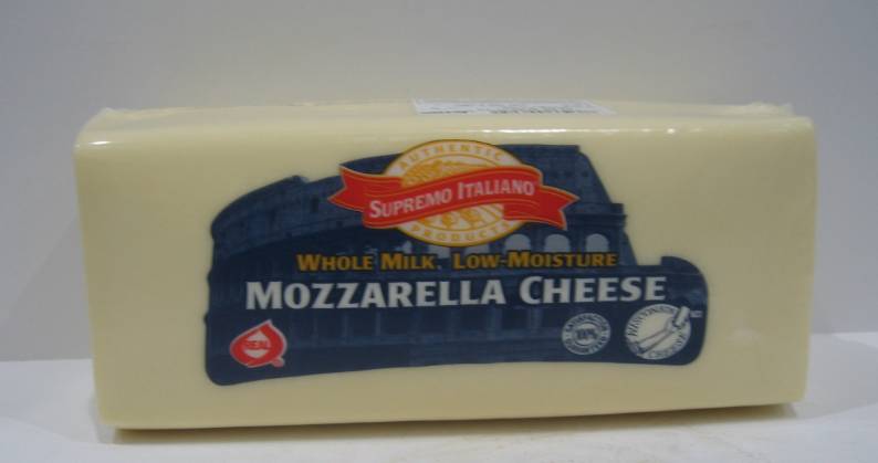 Supremo Italiano - Whole Milk Mozzarella Cheese (1 Unit per Case)