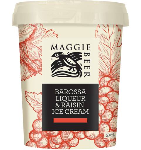 Maggie Beer Ice Cream Raisin (500mL)
