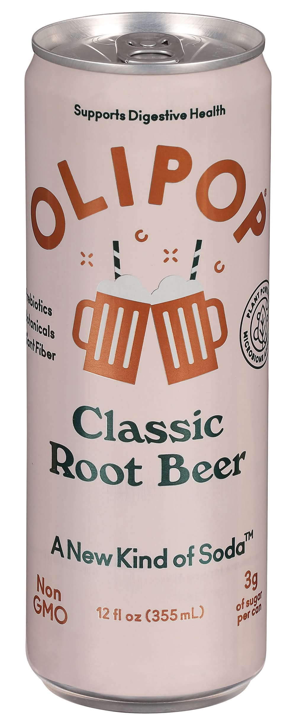 Olipop Classic Root Beer (12 fl oz)