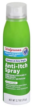 Walgreens Wal-Dryl Plus Itch Relief Continuous Spray