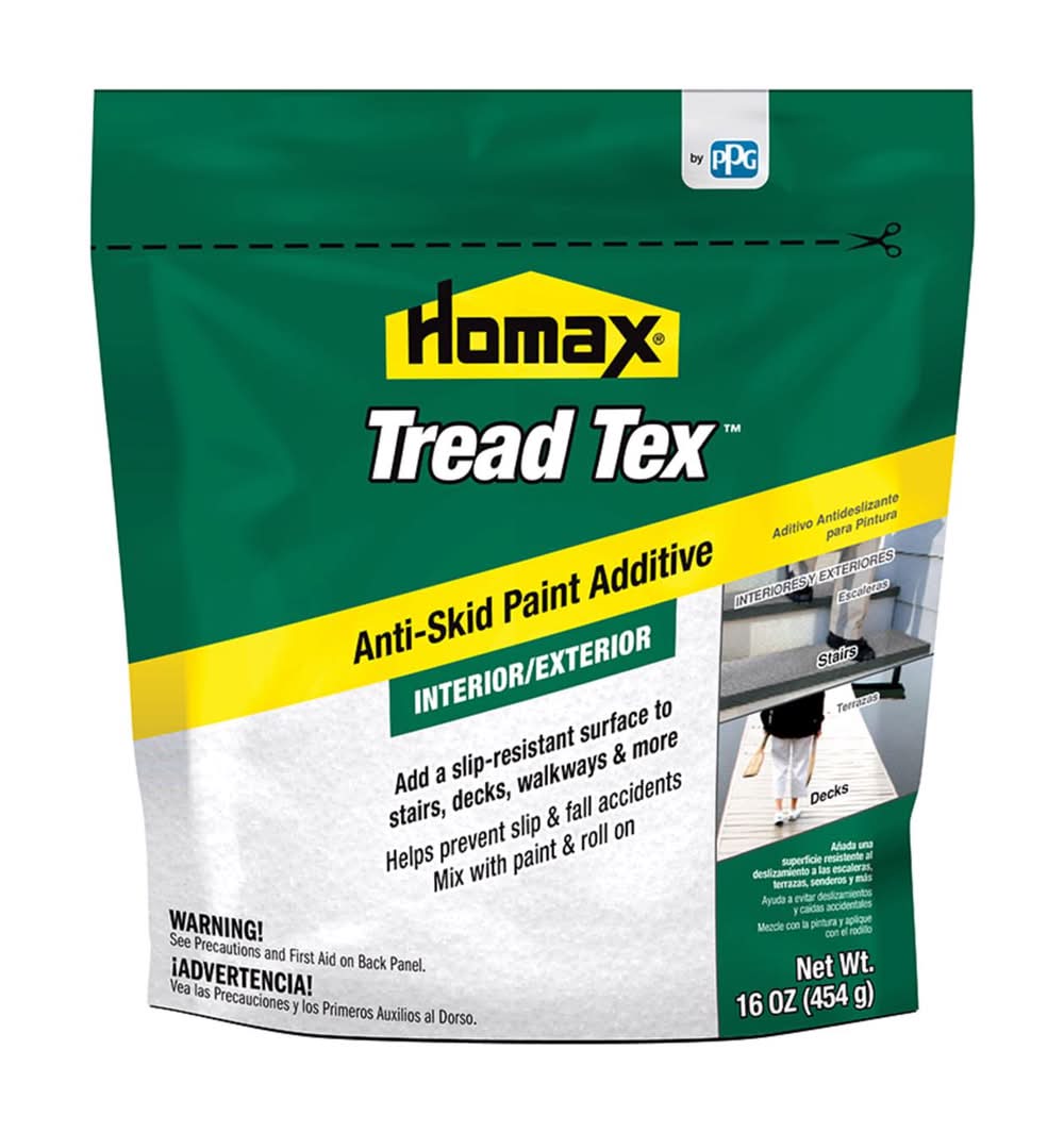 Homax Tread Tex White Anti-Skid Paint Additive 16 Oz