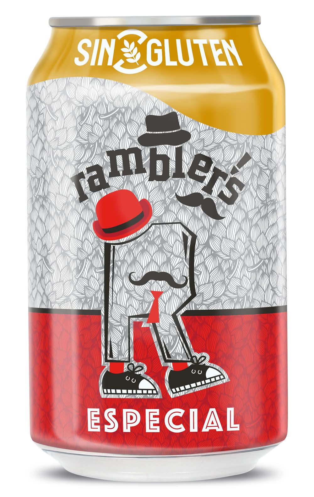 Cerveza Especial Sin Gluten Ramblers De Dia Lata 33 Cl