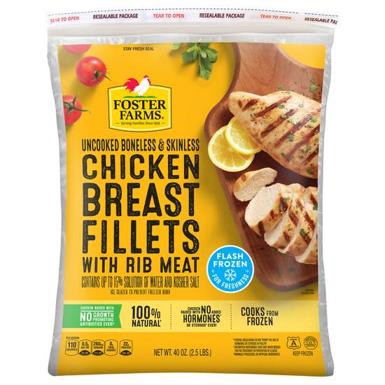 Foster Farms Boneless & Skinless Chicken Breasts