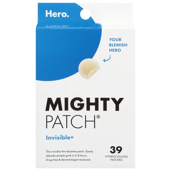 Hero Cosmetics Mighty Invisible + Patch (39 patch)