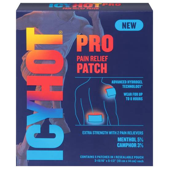 Icy Hot Extra Strength Pro Pain Relief Patch