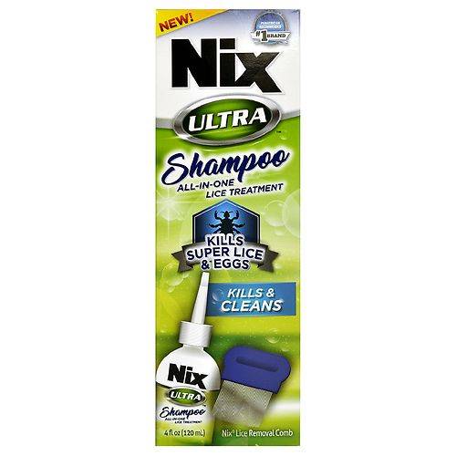 Nix Ultra Shampoo Lice Treatment - 4.0 fl oz