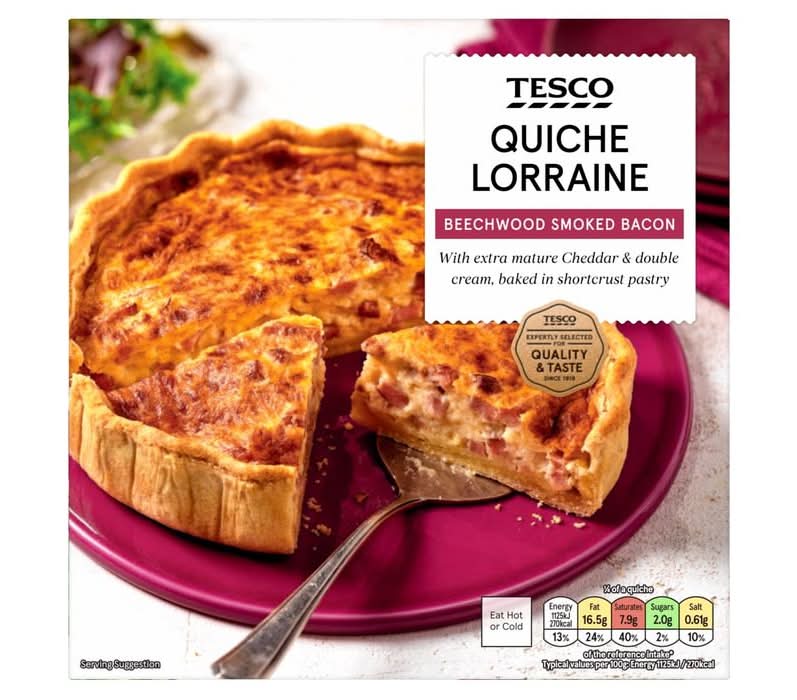 Tesco Quiche Lorraine 400g (409403)