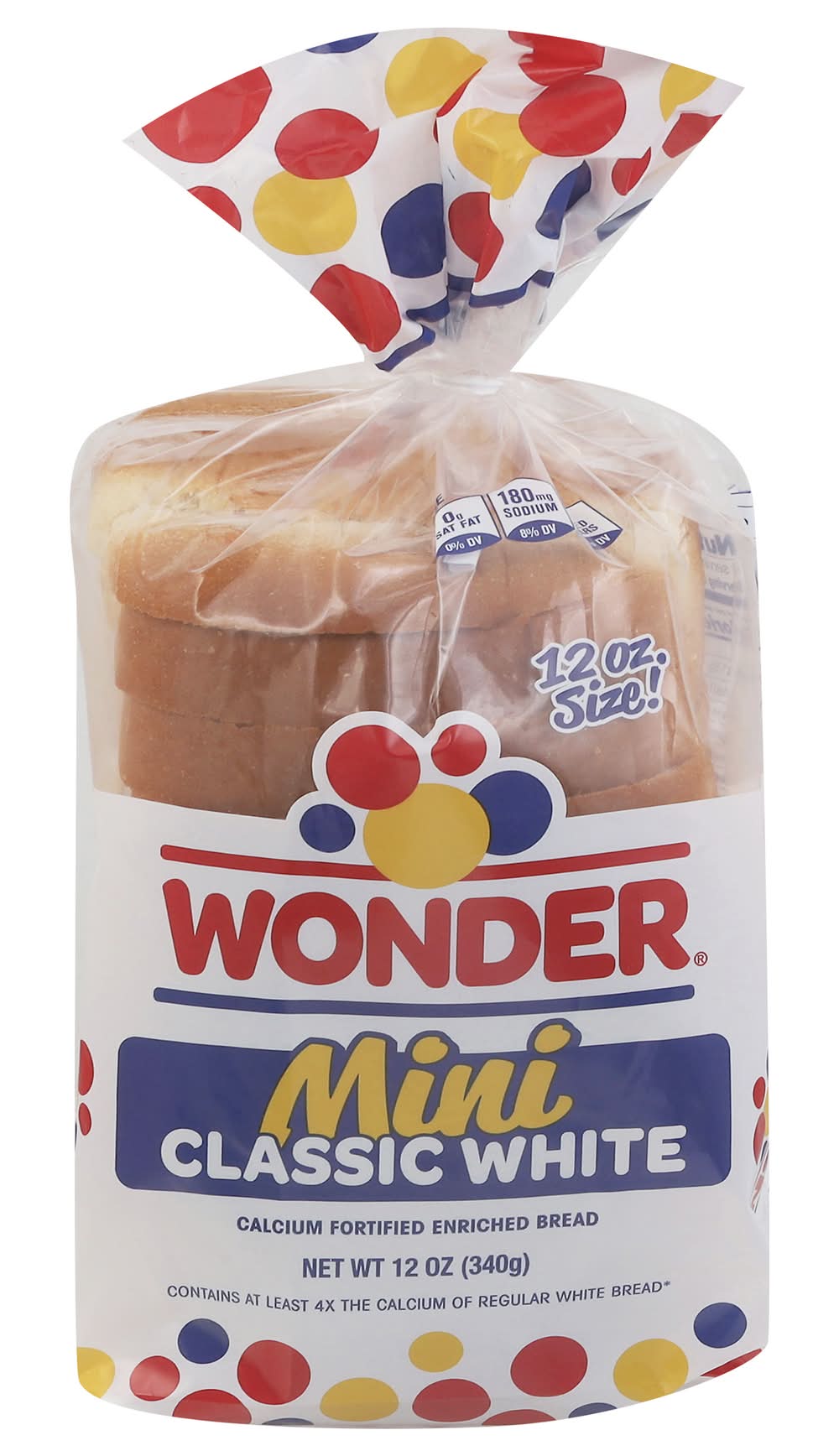 Wonder Mini Classic White Bread (12 oz)