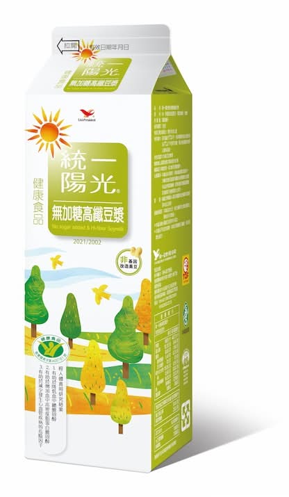 統一陽光無加糖高纖豆漿900ml※實際到貨效期約4天以上 <900ml毫升 x 1 x 1BOTTLE瓶>