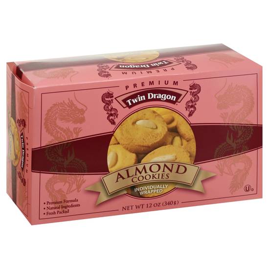 Twin Dragon Almond Cookies (12 oz)