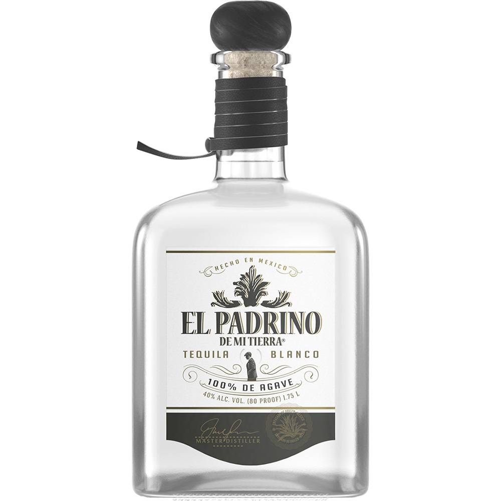 El Padrino De Mi Tierra Blanco Tequila Liquor (1.75 L)