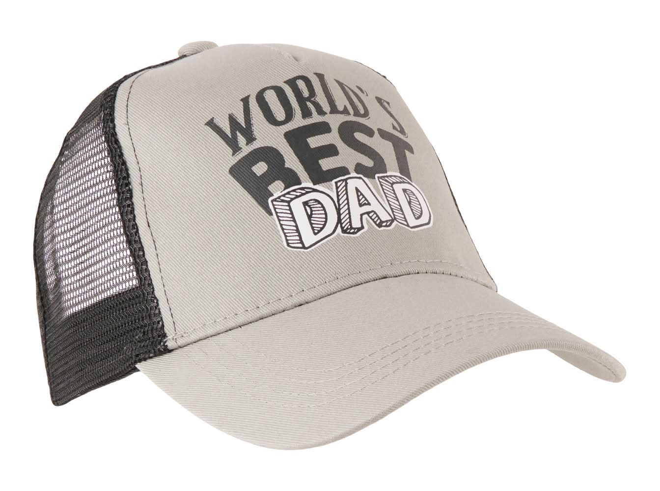 Chapeau « Papa » à message amusant pour hommes (Taille unique, Gris)