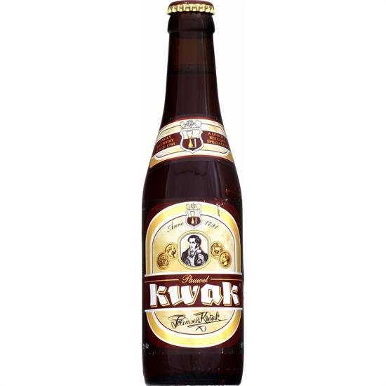 Bière ambrée KWAK - la bouteille de 33cL