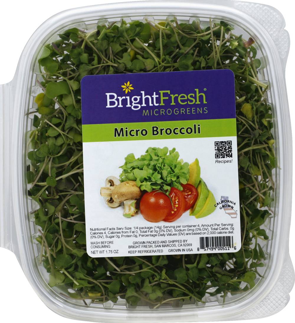 Bright Fresh Mico Greens Micro Broccoli (1.75 oz)