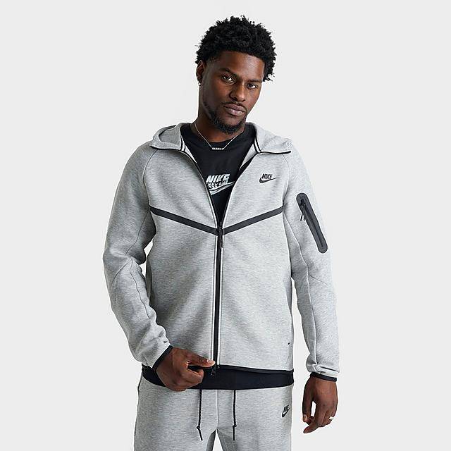 Men'S Nike Tech Full-Zip Fleece Windrunner Hoodie (Large)