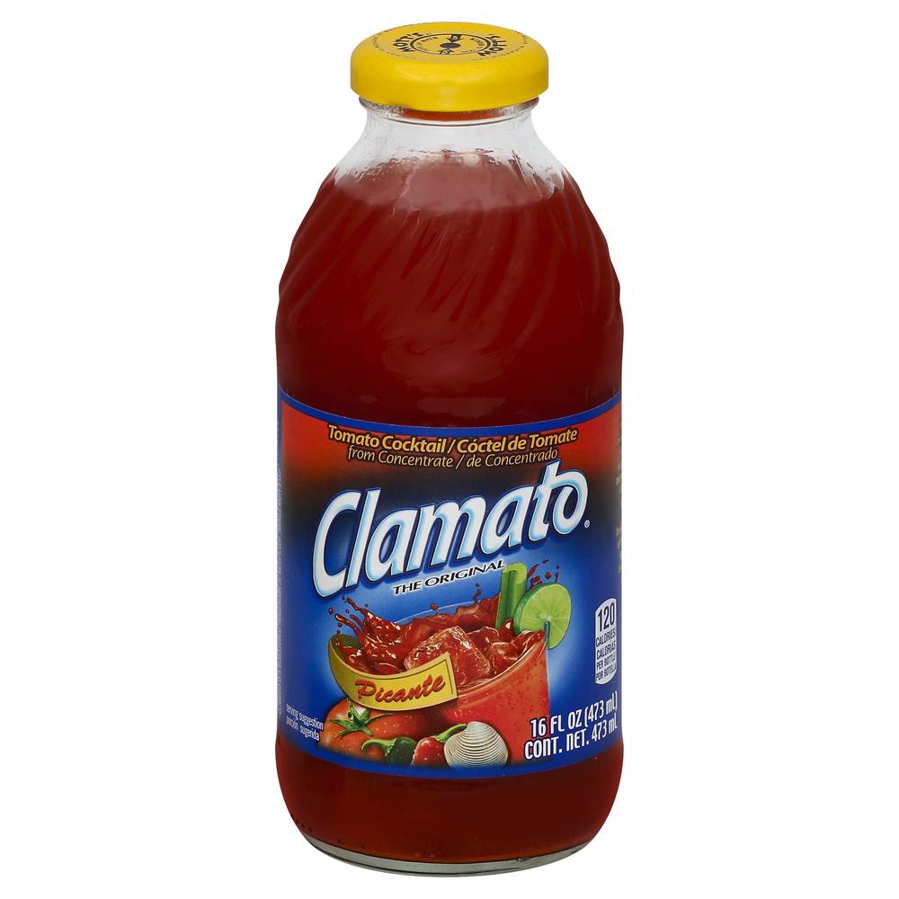 Clamato Picante Tomato Cocktail (16 fl oz)