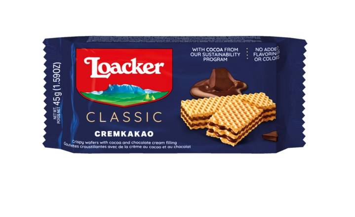 Loacker Chocolate Biscuits