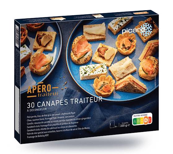 30 canapés traiteur