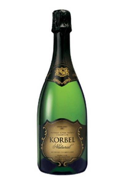 Korbel Natural’ California Champagne Wine (750 ml)